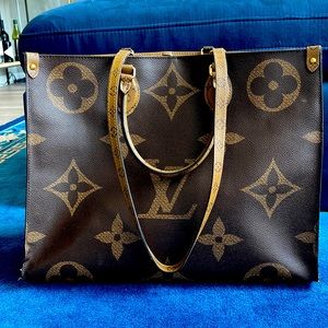 Louis Vuitton XL monogram tote